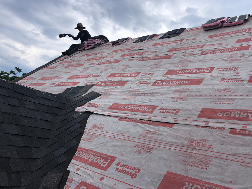 Roofing Project near Baltimore City MD