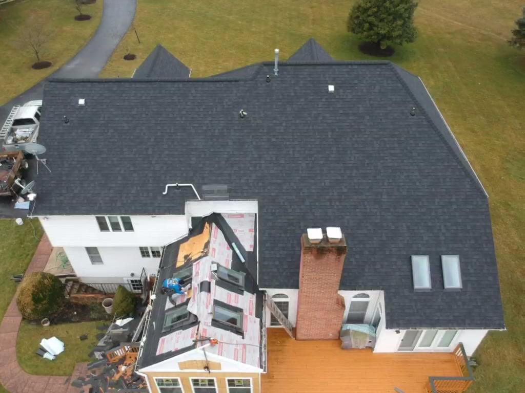 Roofing Project near Ellicott City MD