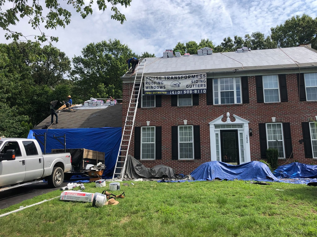 Roofing Project near Severna MD