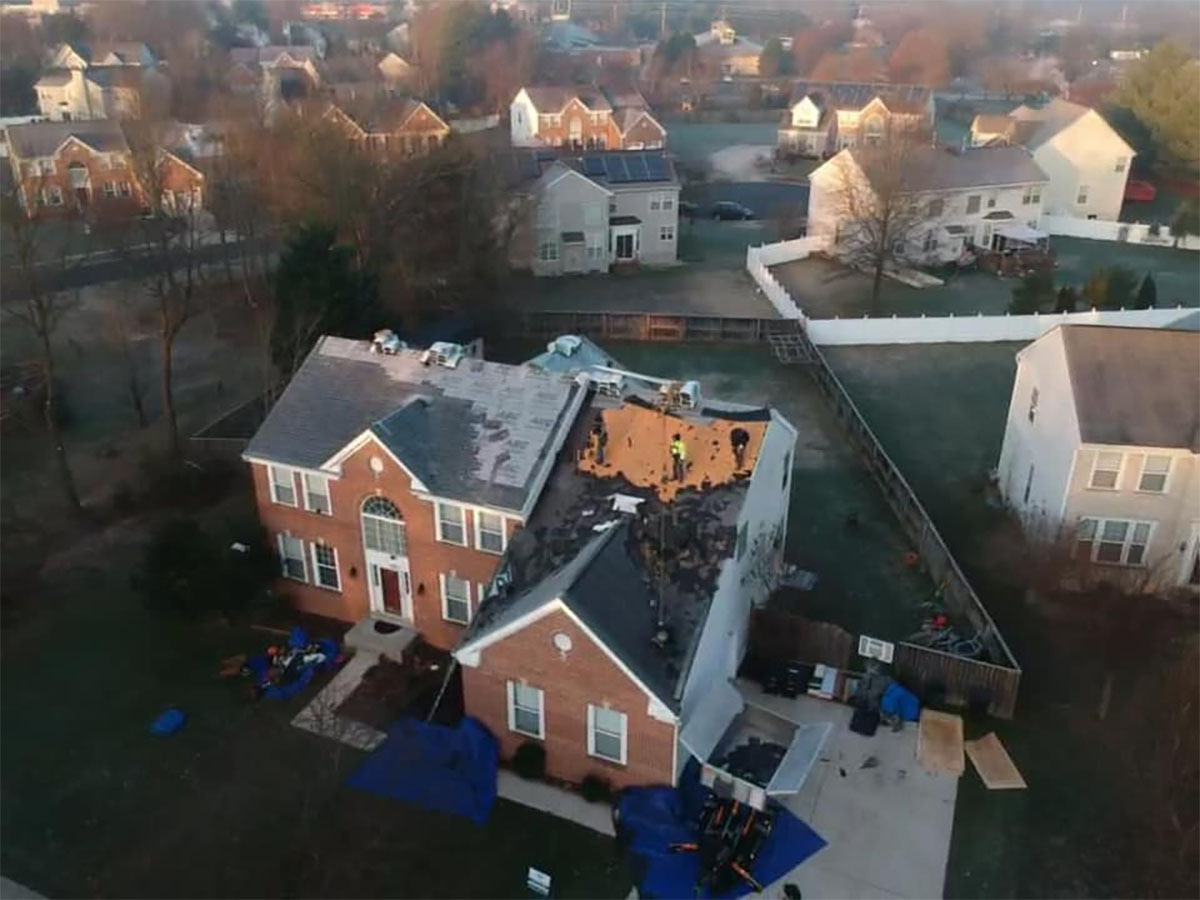 Roofing Project near Bowie Maryland MD