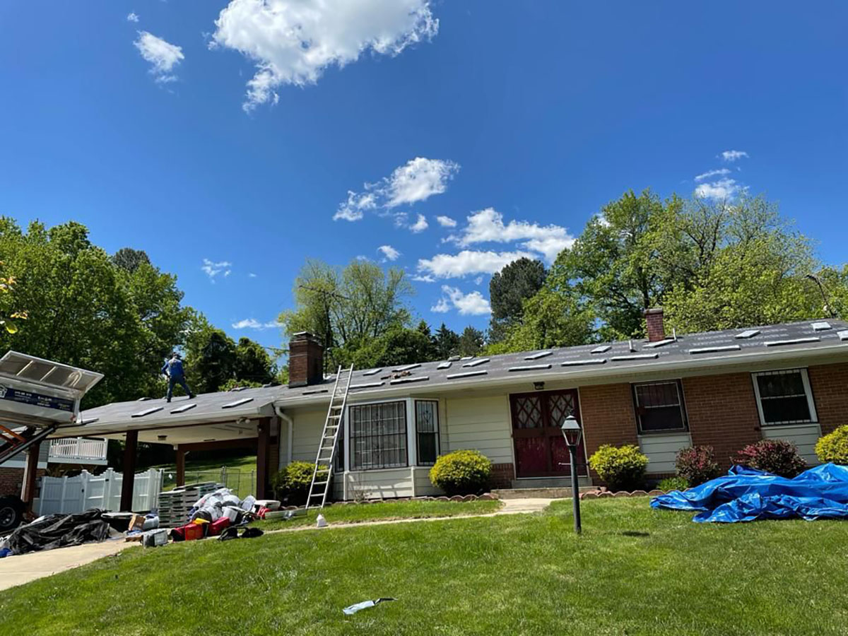 Roofing Project near Upper Marlboro Maryland MD
