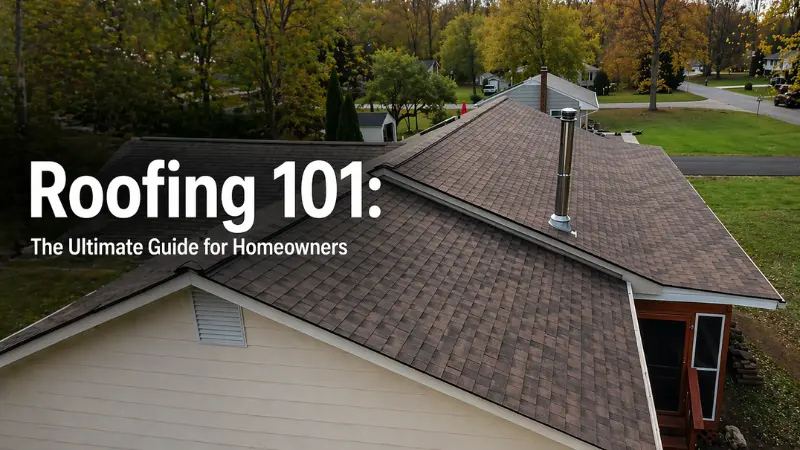 Read more about the article Roofing 101: The Ultimate Guide for Homeowners