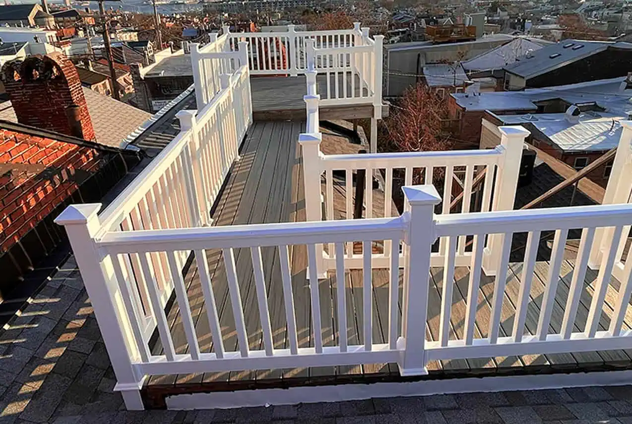 Deck construction project Hughesville MD