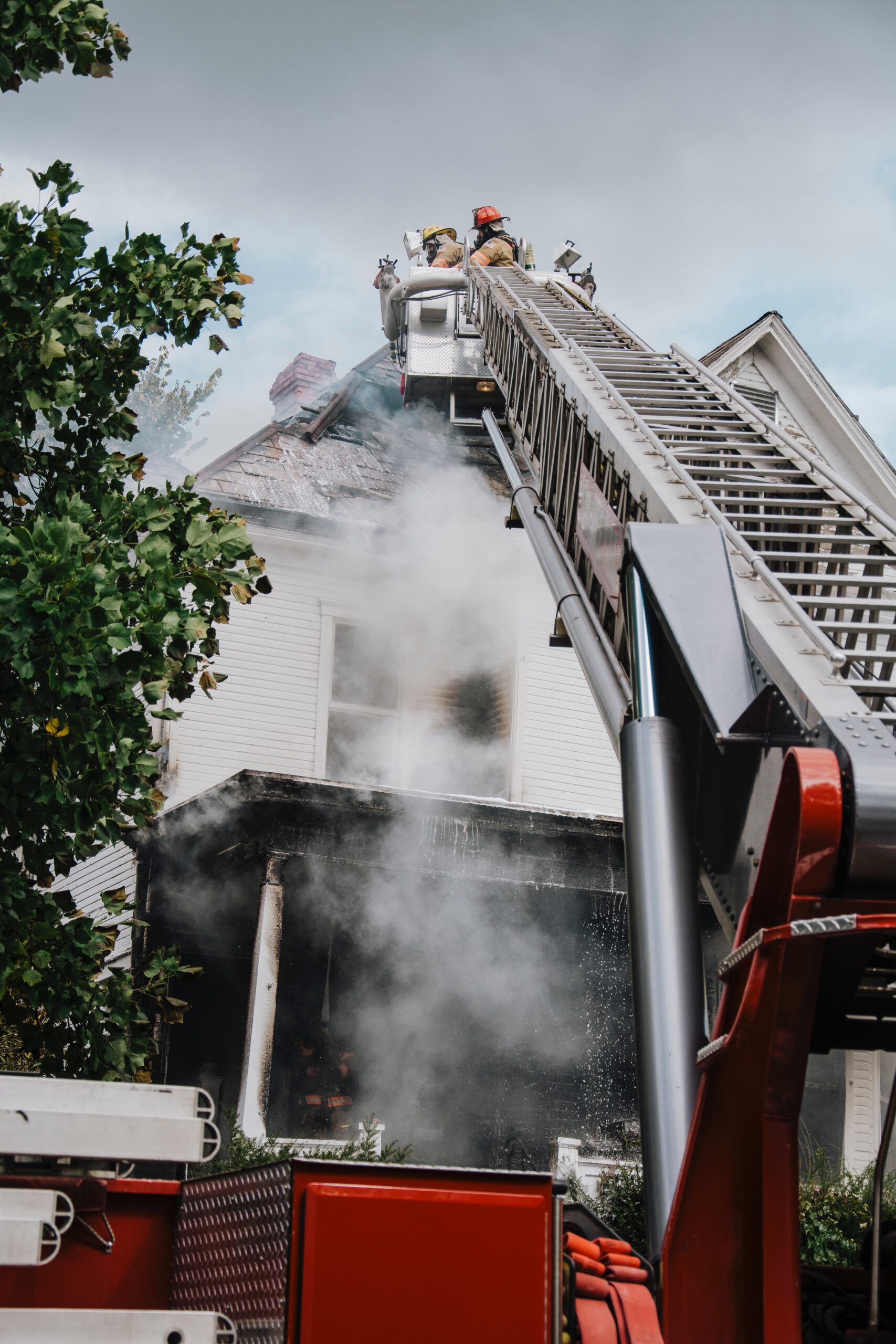 Fire and smoke damage restoration