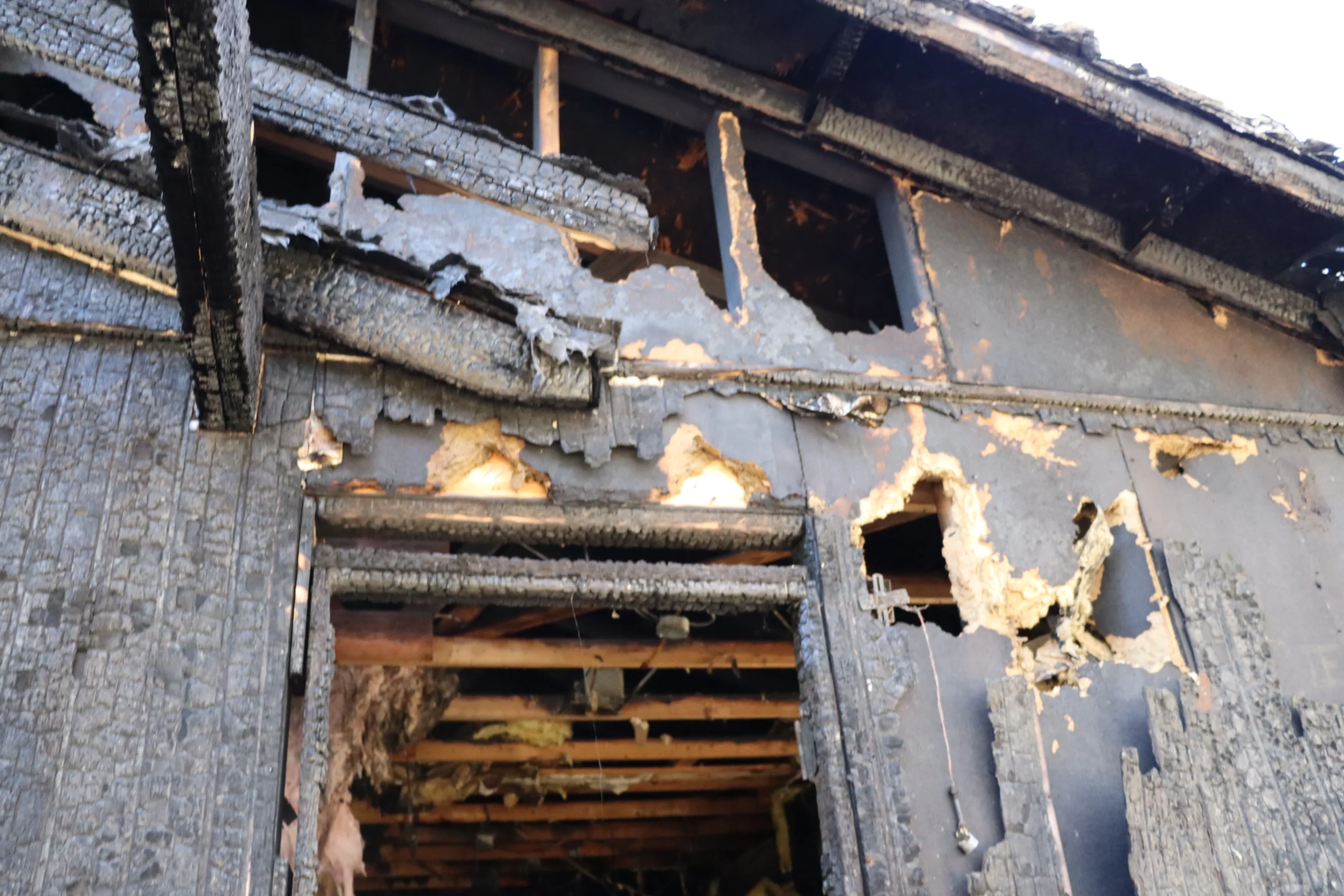 Fire damage cleanup project Maryland