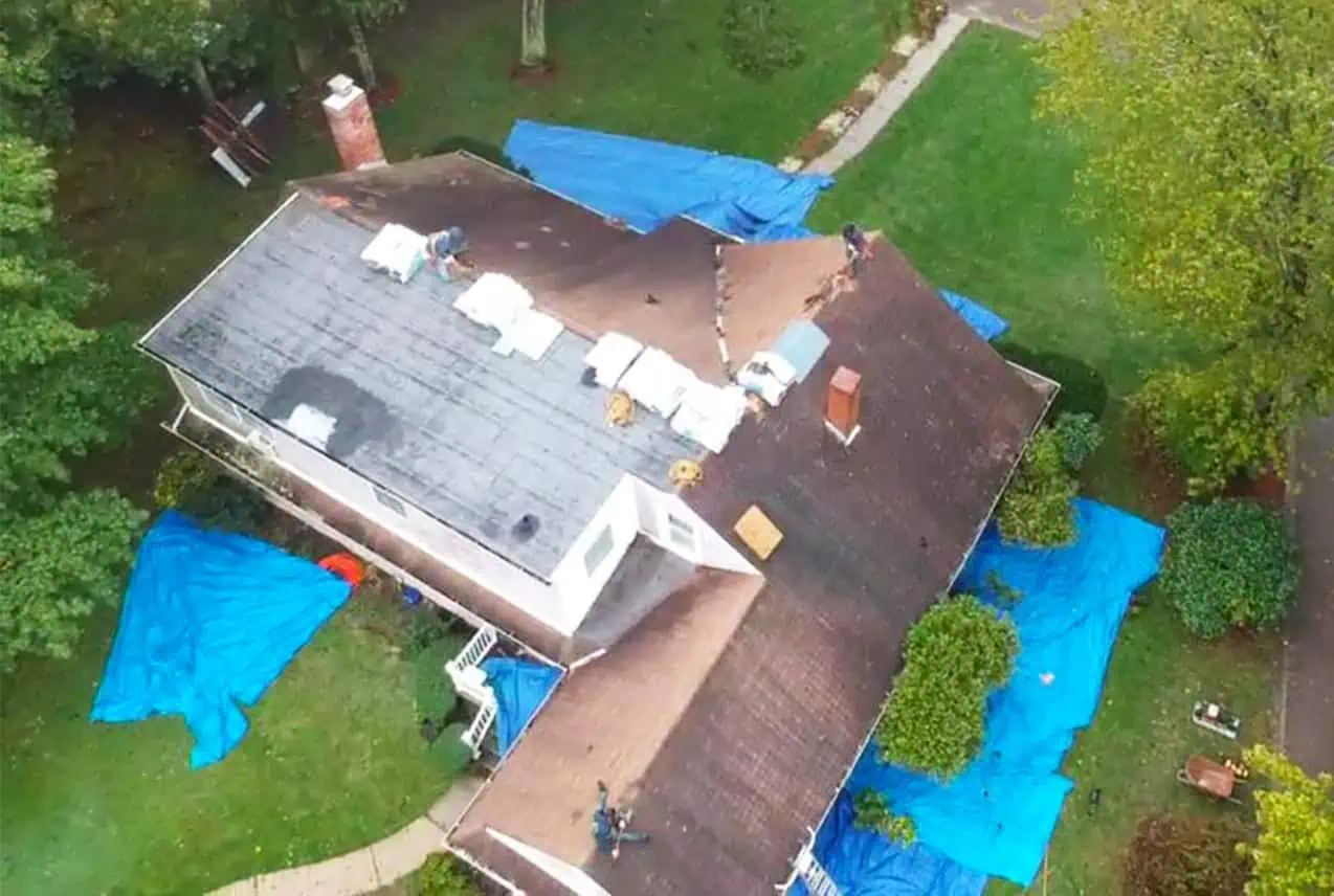 Completed residential roof Pasadena Maryland