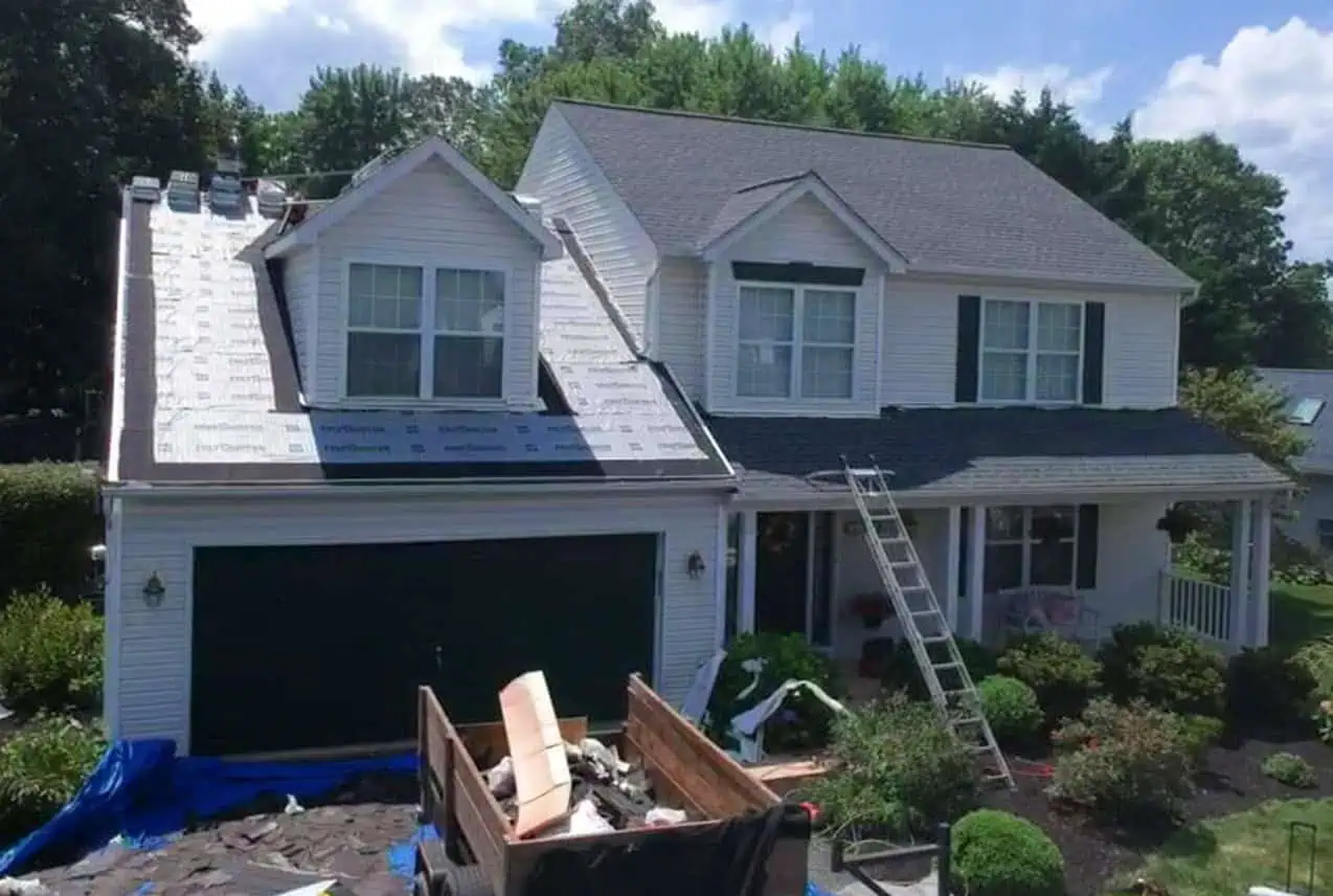 Roof installation with high wind rating