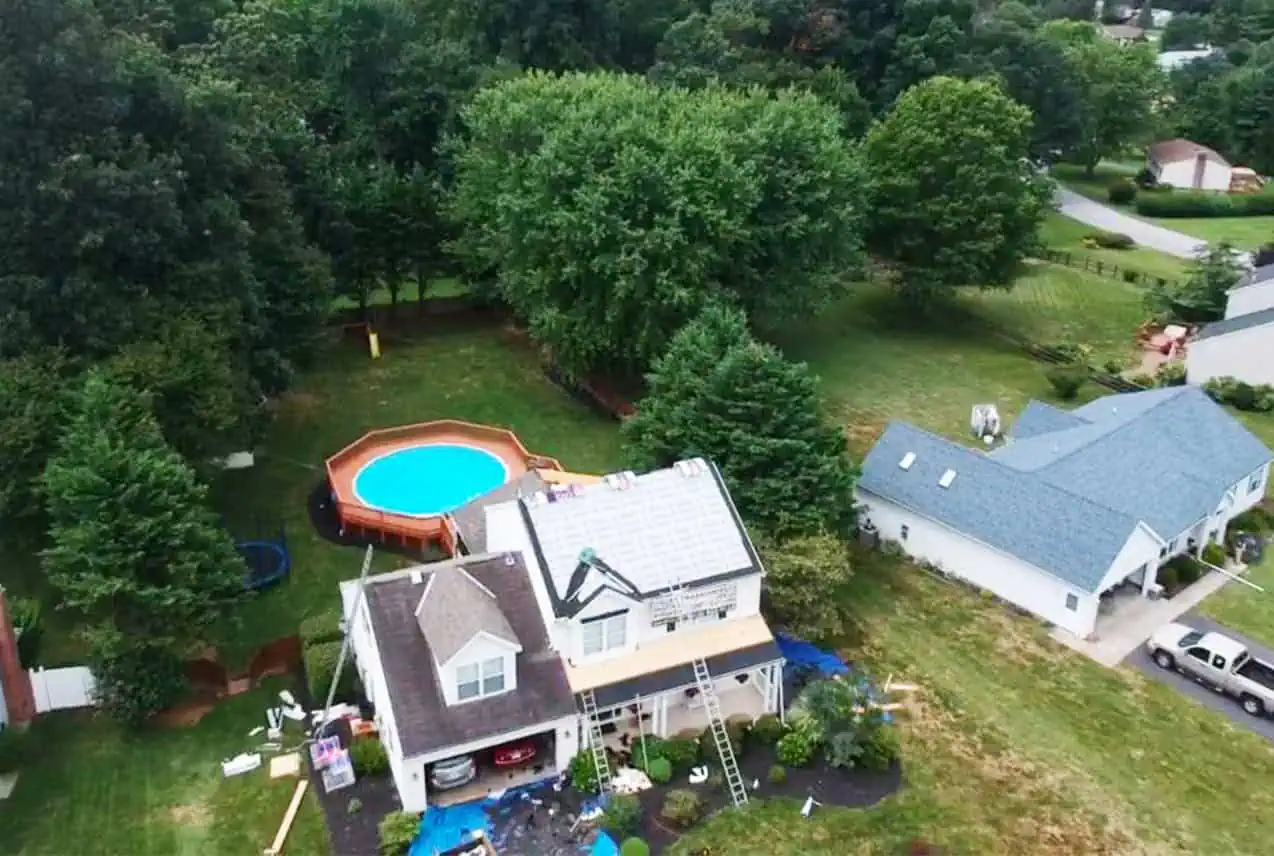 Roof replacement project Annapolis MD