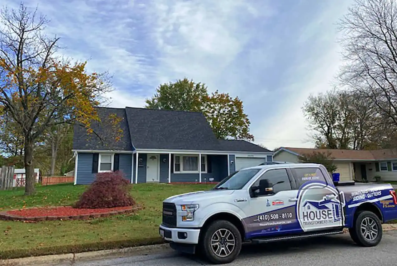 Flat roof replacement rowhouse Washington DC