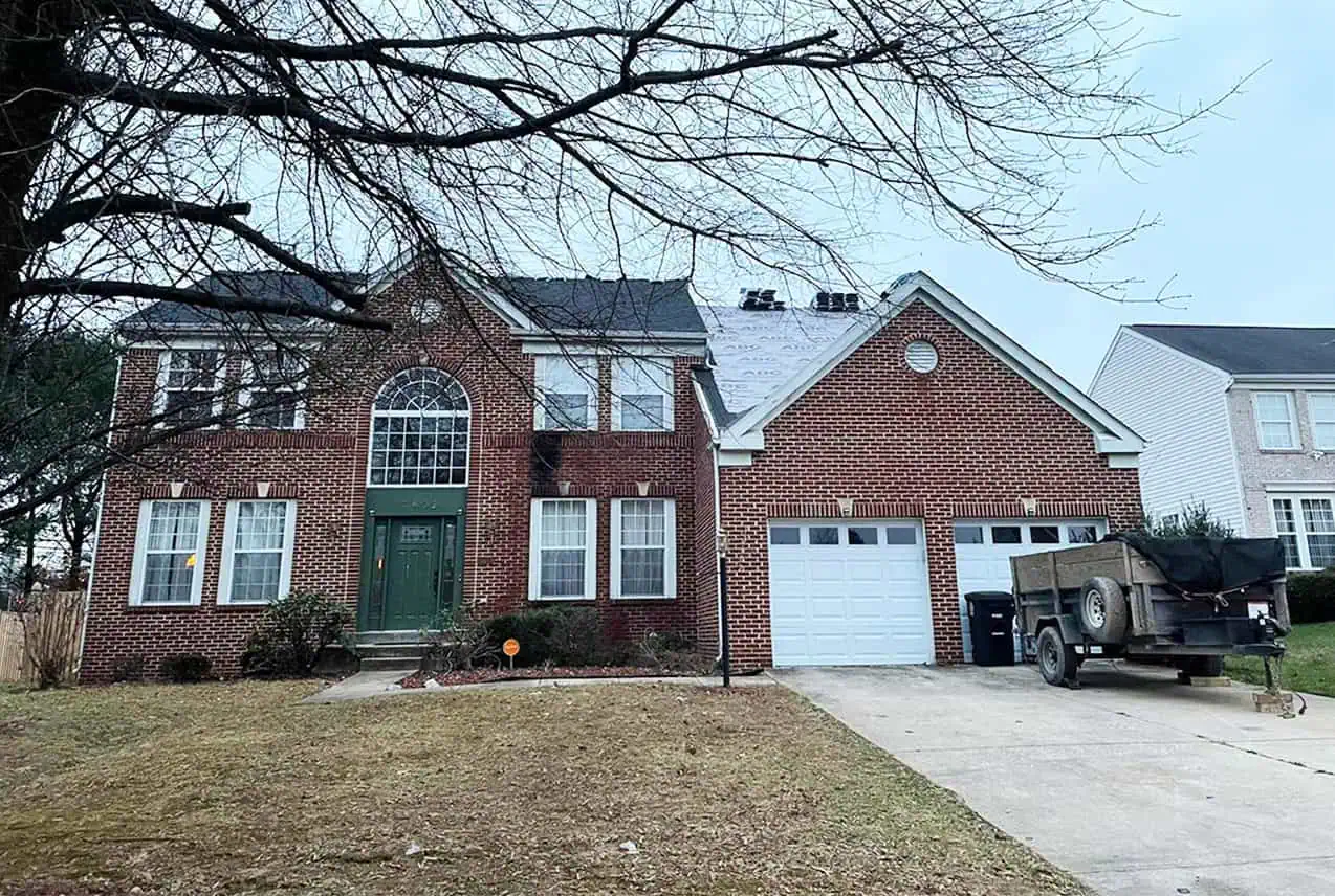 Roof replacement project Laurel Maryland