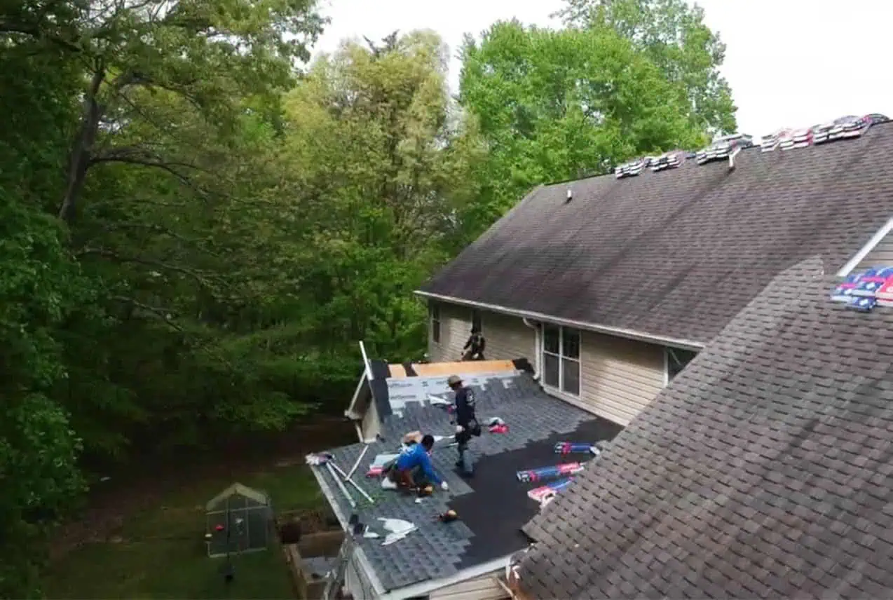 Completed roofing replacement Hughesville MD