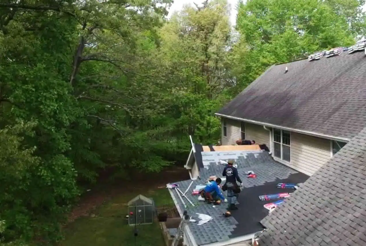 Roof installation with high wind rating