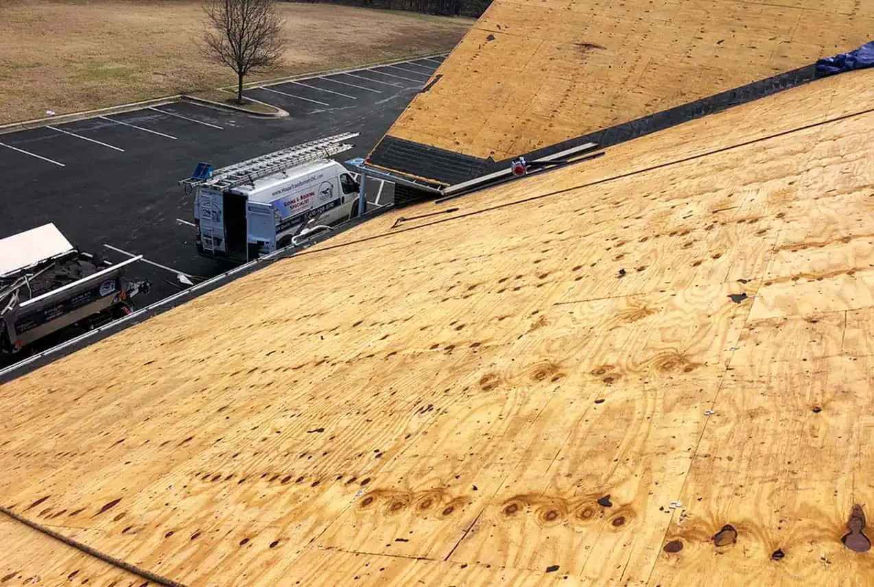 Completed roof project Hanover MD