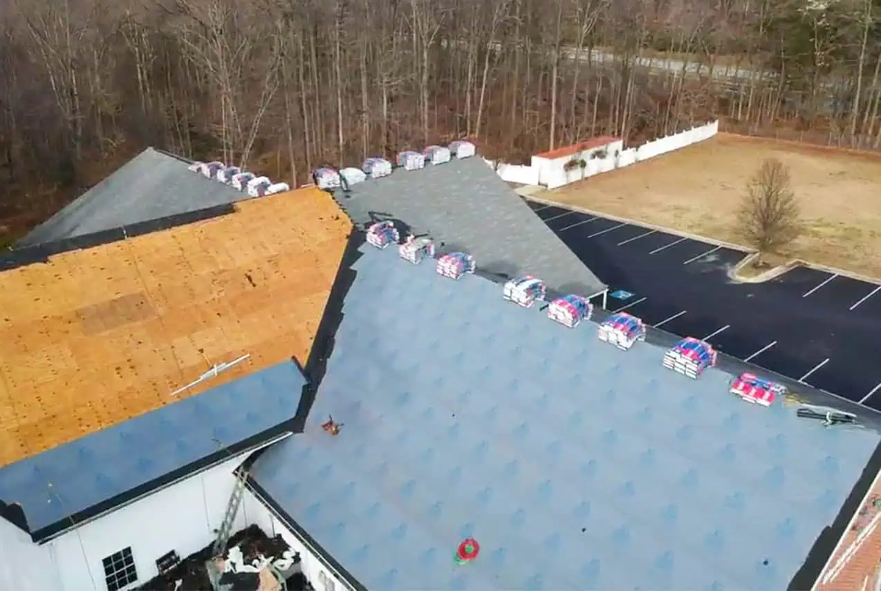 Roofing contractor Hanover MD installation