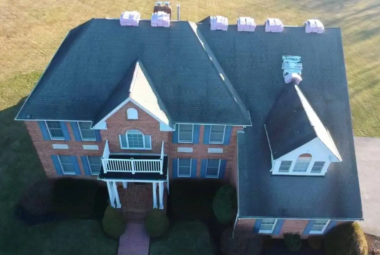 Completed roof project Ellicott City MD