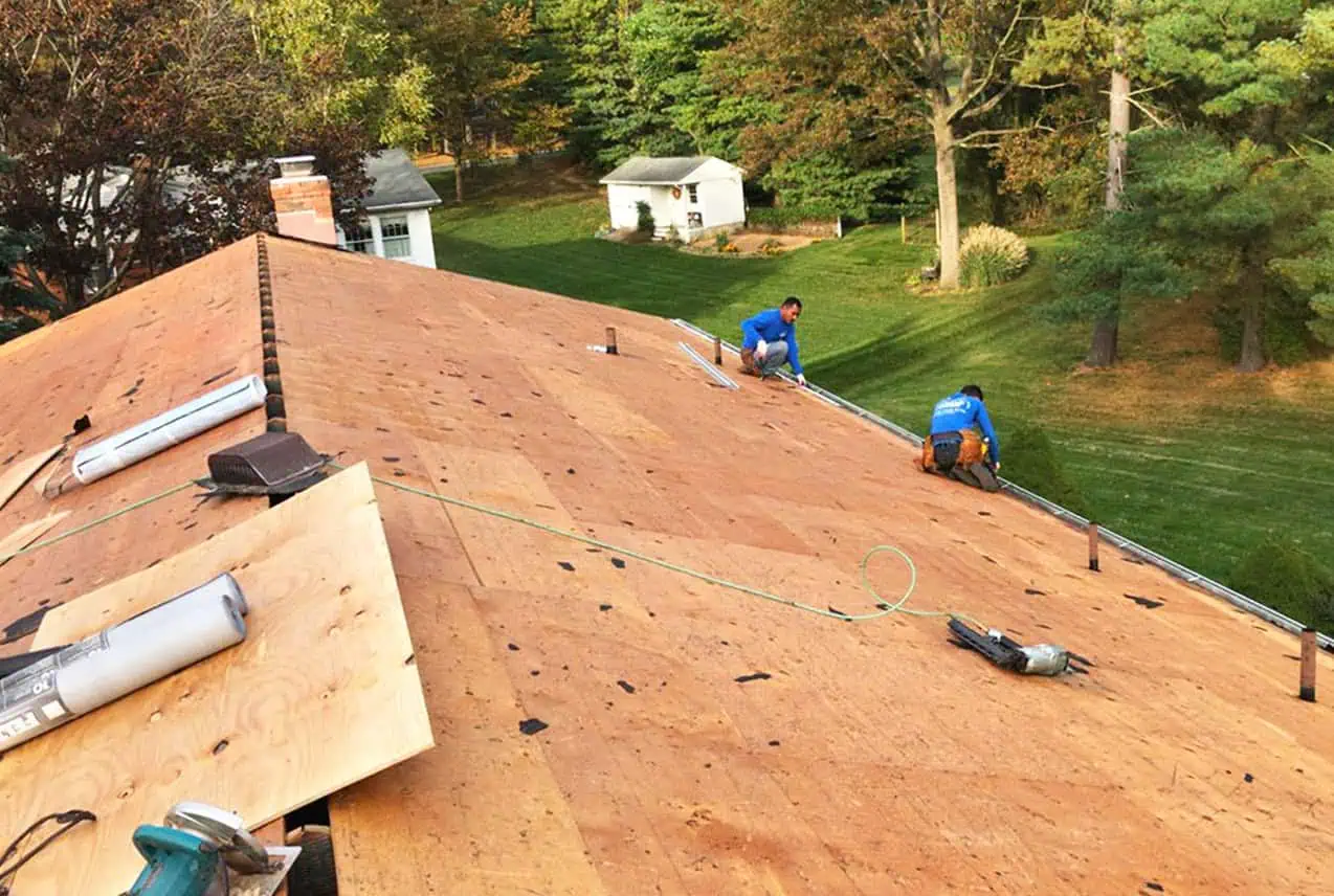 Roofing contractor Sykesville MD installation